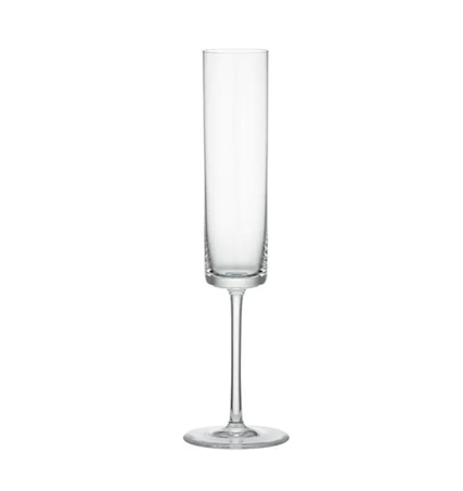BarConic Glassware - Tall Champagne Flute - 8 oz Single