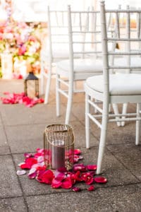 Chair for Vow Renewal Seattle