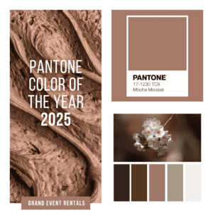 Color Trend, Color of 2025, Mocha Mousse